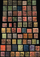 429 AUSTRALIA - VICTORIA: Lot Of Old Stamps, In General Of Fine To VF Quality, Interesting! - Usati