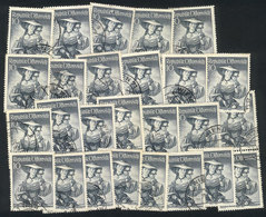 436 AUSTRIA: Yvert 754A X 25 Used Examples, Fine Quality, Catalog Value Euros 180+ - Otros & Sin Clasificación