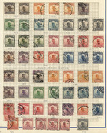 498 CHINA: Collection On Album Pages With Large Number Of Mostly Used Stamps, The Expert Will Surely Find Scarce Cancels - Sonstige & Ohne Zuordnung