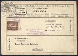 543 ECUADOR: 18/MAY/1929 Guayaquil - Cristobal, First Flight Of P.A.G.A.C., Cover Of VF Quality! - Ecuador