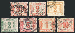 544 EGYPT: Small Lot Of Old Used Stamps, In General Of Very Fine Quality, Scott Catalogue Value Is Over US$160! - Sonstige & Ohne Zuordnung