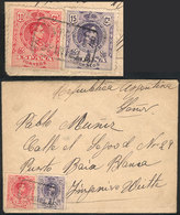 556 SPAIN: Cover (with Its Original Letter) Sent From SOTO DE CAMPO To Argentina On 26/AU/1913, Franked With 25c., With  - Otros & Sin Clasificación