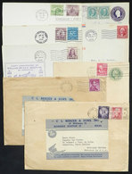 581 UNITED STATES: 8 Covers Used Between 1932 And 1956, Fine General Quality! - Postal History