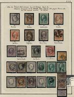 585 UNITED STATES: Collection Of Used Or Mint Stamps (without Gum, With Gum And Hinge Marks, Or MNH) In Album, From 1857 - Autres & Non Classés