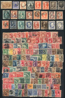 587 UNITED STATES: Lot Of Old Stamps, Used Or Mint, In General Of Fine To Very Fine Quality, Good Opportunity At Low Sta - Other & Unclassified