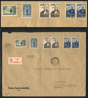 596 FINLAND: Registered Cover Sent From Lahti To Argentina On 11/OC/1938, Very Interesting Postage! - Sonstige & Ohne Zuordnung