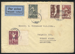 602 FINLAND: Airmail Cover Sent From Lahti To Argentina On 14/NO/1947 With Nice Postage! - Otros & Sin Clasificación