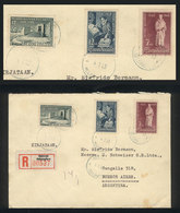 606 FINLAND: Registered Cover Sent From Helsinki To Argentina On 4/JA/1949 With Very Nice Postage! - Other & Unclassified