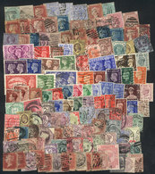 662 GREAT BRITAIN: Lot Of Varied Stamps, It May Include High Values Or Good Cancels (completely Unchecked), A Few With M - Dienstmarken