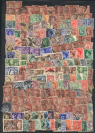 663 GREAT BRITAIN: Lot Of Varied Stamps, It May Include High Values Or Good Cancels (completely Unchecked), A Few With M - Servizio