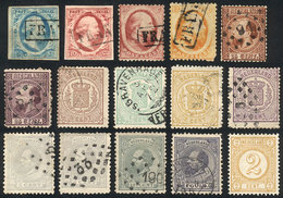 676 NETHERLANDS: Small Lot Of Old Stamps, Some With Defects, Others Of Very Fine Quality, Scott Catalog Value US$400+ - Sonstige & Ohne Zuordnung