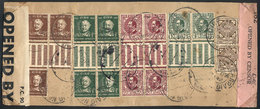 695 IRELAND: Interesting Postage On Large Fragment Of Cover, Very Nice! - Autres & Non Classés