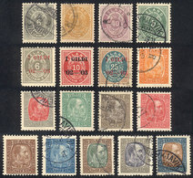 698 ICELAND: Small Lot Of Old Stamps, Used Or Mint With Original Gum, Very Fine General Quality! - Andere & Zonder Classificatie