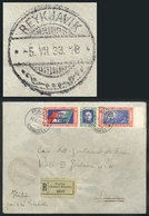 717 ITALY: 16/JUN/1931 North Atlantic Crossing: Cover Sent From Pavia, Flown From Roma To ICELAND, With Arrival Backstam - Non Classés