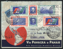 726 ITALY: Airmail Cover Franked By Sc.C48 And C49, Sent From Roma To Buenos Aires On 7/JUN/1938, With Arrival Backstamp - Non Classés