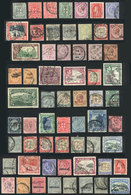 738 JAMAICA: Lot Of Old Stamps, It May Include High Values Or Good Cancels (completely Unchecked), Very Fine General Qua - Andere & Zonder Classificatie