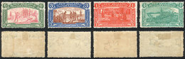 788 NEW ZEALAND: Sc.122/125, 1906 Complete Set Of 4 Mint Values, Fine Quality (gum With Some Minor Defect), Catalog Valu - Andere & Zonder Classificatie