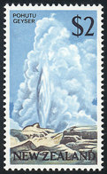 790 NEW ZEALAND: Sc.404, 1967/70 2$ Pohutu Geyser, High Value Of The Set, MNH, VF Quality! - Andere & Zonder Classificatie
