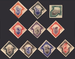 835 RUSSIA: Sc.559/568, 1935 Sport, Complete Set Of 10 Values, MNH, Very Fine Quality, Catalog Value US$1,100. - Andere & Zonder Classificatie