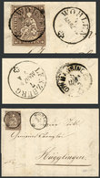 868 SWITZERLAND: Entire Letter Sent From WOHLEN To Hägglingen On 7/MAR/1862, Franked With 5Rp., VF Quality, Interesting  - ...-1845 Prefilatelia