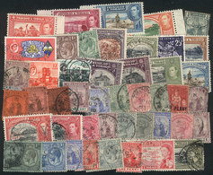 903 TRINIDAD & TOBAGO: Lot Of Old Stamps, It May Include High Values Or Good Cancels (completely Unchecked), Very Fine G - Trinidad & Tobago (1962-...)