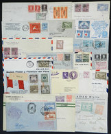 908 WORLDWIDE: 20 Airmail Covers Of 1930/40s, Flown On First Or Special Flights, Many With Nice Special Handstamps And G - Andere & Zonder Classificatie