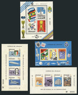 937 URUGUAY: Lot Of 4 Modern Souvenir Sheets, MNH, VF Quality, Very Thematic, Low Start! - Uruguay