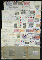 969 VENEZUELA: 27 Covers Sent To Argentina In 1949/50, With Complete Or Partial (paying The Airmail Surcharge) Diplomati - Venezuela