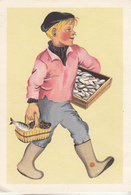 Delcampe - Jeune Pêcheur De Sardines - Angelsport