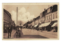 DE1202  DENMARK  KOGE BROGADE BUSY STREET SCENE   POSTCARD - Denemarken