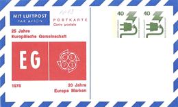 Allemagne Deutchland Entier Postal, Ganzsachen, Postal Stationery Carte Postale Privée Postkarten Private - Enveloppes Privées - Neuves