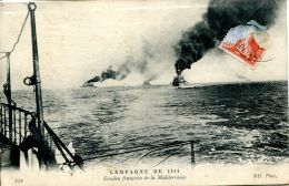 N°63546 -cpa Campagne De 1914 Escadre Française De La Méditerranée- - Guerra 1914-18