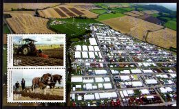 2017 Ireland - National Ploughing Championship MS MNH** MiNr. B 105 Horses, Agriculture, Farms, Food, Tractor - Cavalli