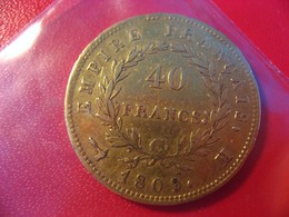 Napoléon Ier - 40 Francs 1809 M - 40 Francs (or)