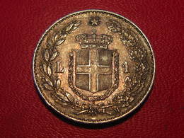 Italie - 1 Lira 1887 M Umberto - Superbe 8776 - 1878-1900 : Umberto I.