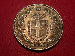 Italie - 1 Lira 1887 M Umberto - Superbe 8776 - 1878-1900 : Umberto I