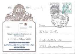 Allemagne Deutchland Entier Postal, Ganzsachen, Postal Stationery Carte Postale Privée Postkarten Private - Privé Postkaarten - Gebruikt