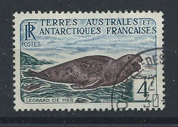 T.A.A.F. N°13B Obl (FU) 1959/63 - Léopard De Mer - Usados