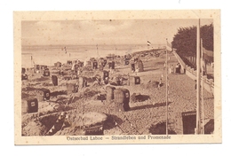 2304 LABOE, Strandleben Und Promenade, Fahnen Des Kaiserreichs - Laboe