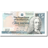 Billet, Scotland, 5 Pounds, 1990, 1990-01-24, KM:352a, SPL - 5 Pounds