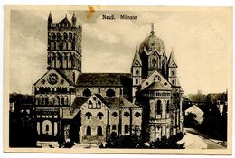 Germany 1920‘s Postcard Neuß - Münster / Cathedral - Neuss