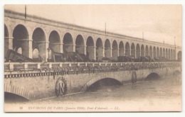 Environs De Paris Pont D'Auteuil - Inondations