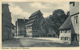 004397  Memmingen - Gerberplatz Mit 7 Dächerhaus - Memmingen