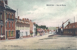 SOMME - 80 - BEAUVAL - Rue Du Bourg - Beauval