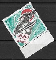 Monaco 1972 - Jeux Olympiques D'hiver De Sapporo -  Y&T N° 882 Oblitéré (o) - Used Stamps