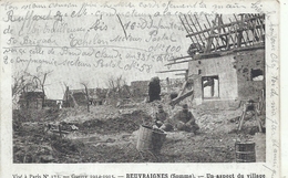 Delcampe - SOMME - 80 -BEAUVRAIGNES - Guerre 14 - Un Aspect Du Village - Picquigny