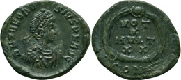 Théodosius 1,01 G (Constantinople RIC 63b - Cohen 70) - La Fin De L'Empire (363-476)