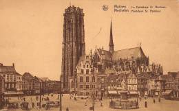 CPA  MALINES  LA CATHEDRALE ST ROMBAUT   MECHELEN - Malines