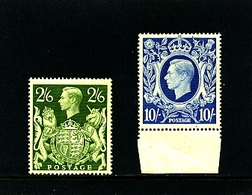 GREAT BRITAIN - 1942  KGVI  HIGH  VALUES  SET  MINT  NH - Ungebraucht