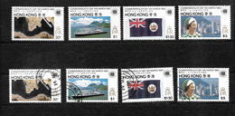 Hong Kong 1983 QEII Commonwealth Day, Complete Set MNH And Used (6701) - Ongebruikt